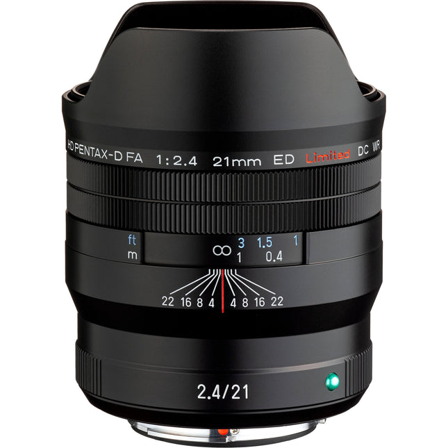 Pentax HD PENTAX-D FA 21mm f/2.4ED Lente Gran Angular 67mm resistente al clima