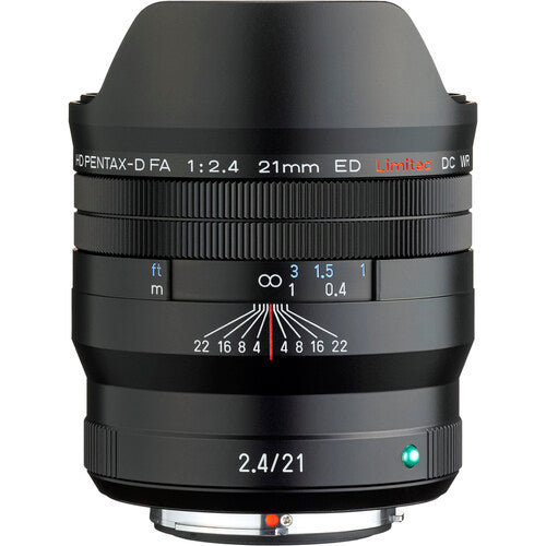 Pentax HD PENTAX-D FA 21mm f/2.4ED Lente Gran Angular 67mm resistente al clima