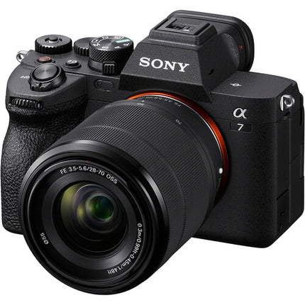 Sony a7 IV Cámara sin Espejo 33MP 4K 60p con Lente 28-70mm OSS