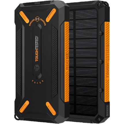 ToughTested Cargador Solar 10000mAh Batería Recargable y Carga Inalámbrica 10W