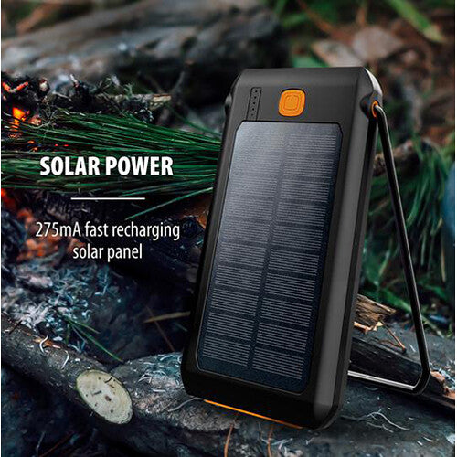 ToughTested Cargador Solar 10000mAh Banco de Energía Resistente IP44