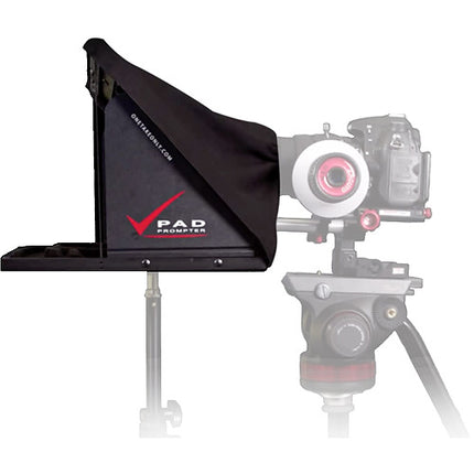 Onetakeonly Pad Prompter para Tablets hasta 12.9" con vidrio Beamsplitter 70/30 y funda de transporte