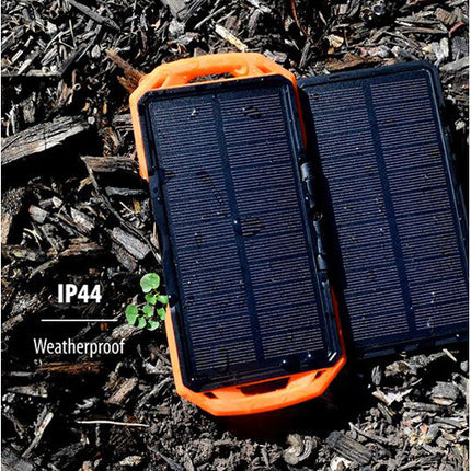 ToughTested Power Pack Solar 10000mAh 18W USB-C PD y Panel LED IP44