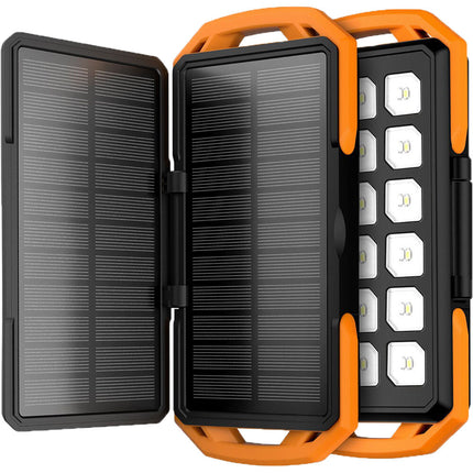 ToughTested Power Pack Solar 10000mAh 18W USB-C PD y Panel LED IP44