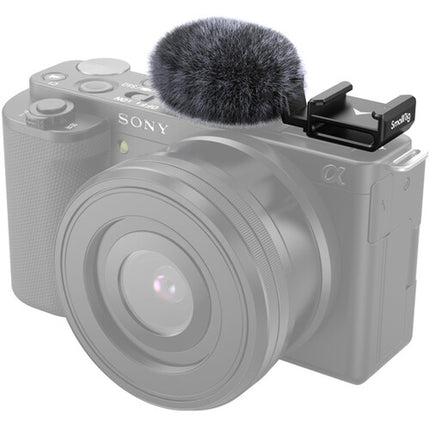 SmallRig Vibe P108 Pro Luz LED Mini con Adaptador Windshield para Sony ZV-E10 y ZV-1