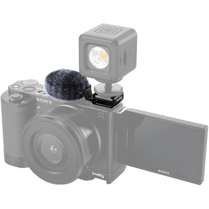 SmallRig Vibe P108 Pro Luz LED Mini con Adaptador Windshield para Sony ZV-E10 y ZV-1