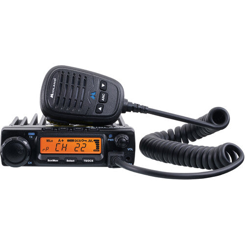 Midland MicroMobile-GXT Bundle Radio GMRS 15W 15 Canales Auriculares Boom PTT