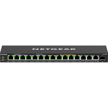 Netgear GS316EP Switch Gestionado 16 Puertos Gigabit PoE+ 32 Gb/s SFP