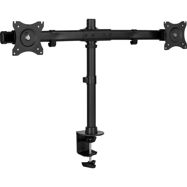 Mount-It! Soporte de Escritorio Dual para Monitores de 13 a 27" con Ajuste de Altura y Rotación