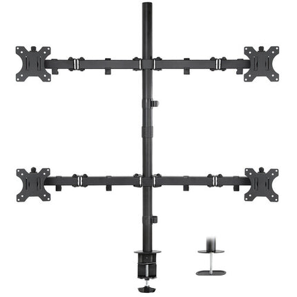 Mount-It! Soporte de Escritorio para 4 Monitores 19-32" VESA 75x75 100x100