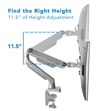 Mount-It! MI-2761 Soporte de Escritorio para Monitor Único hasta 32" VESA 75x75 y 100x100