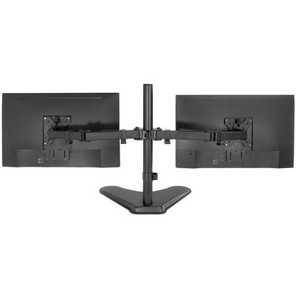 Soporte de Escritorio Dual Mount-It! para Monitores 19-32" con Rotación 360° y Inclinación 80°