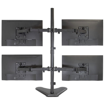 Mount-It! Quad Soporte de Escritorio para Monitores hasta 32" 17.6 lb Ajuste de Altura 34.8"