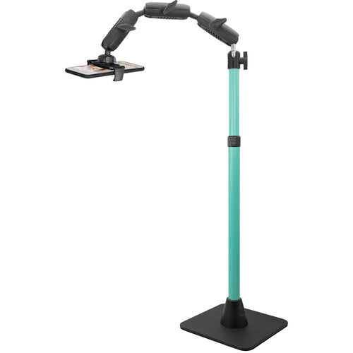 ARKON HD8RV29TL Soporte Profesional para Teléfono y Cámara Teal hasta 3.9" y 43" de Altura