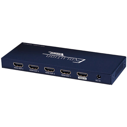 Vanco Evolution Premium 4K HDMI Divisor 1x4 con Fuente de Poder