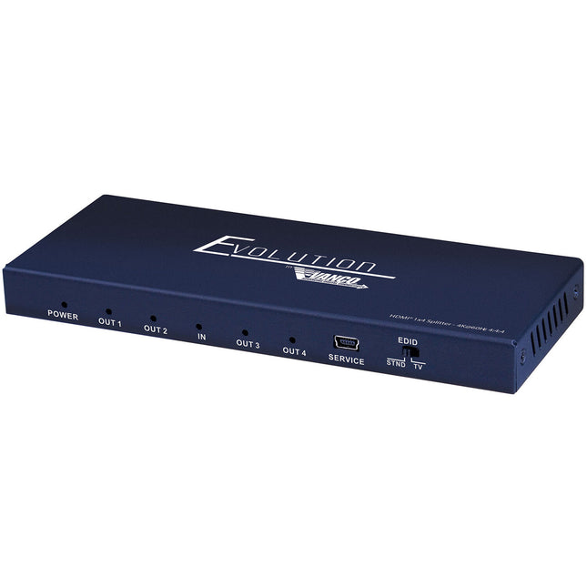 Vanco Evolution Premium 4K HDMI Divisor 1x4 con Fuente de Poder