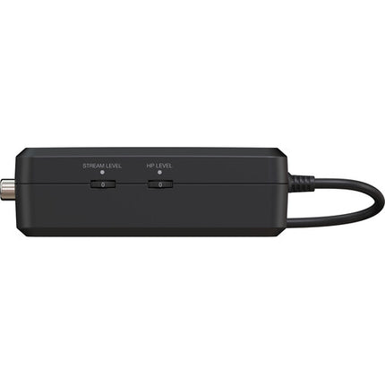 IK Multimedia iRig Stream Solo Interfaz de Audio 3 en 1 Ultracompacta para Smartphones y Tablets hasta 50 Horas con Baterías AA