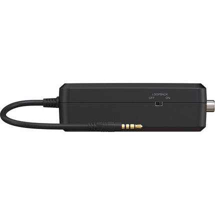 IK Multimedia iRig Stream Solo Interfaz de Audio 3 en 1 Ultracompacta para Smartphones y Tablets hasta 50 Horas con Baterías AA