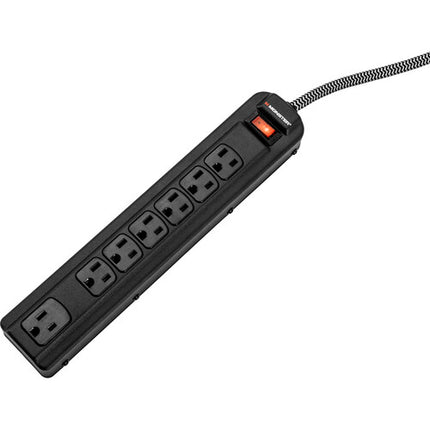 Monster Cable Pro MI Protector de Sobretensión 7 Enchufes 1350 Julios Interruptor LED
