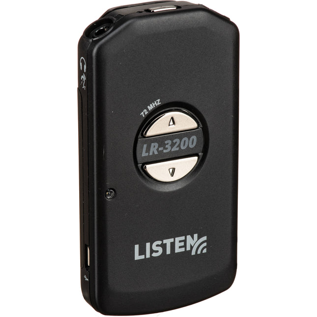 Listen Technologies Basic DSP Receptor RF 72 MHz Batería Litio Extraíble