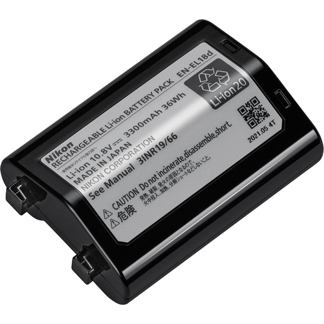 Batería Recargable Nikon EN-EL18d Litio 10.8V 3300mAh para Z 9