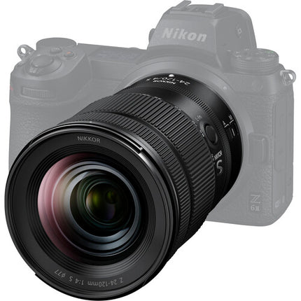 Nikon NIKKOR Z 24-120mm f4 S Lente Zoom Full Frame con Filtro UV 77mm