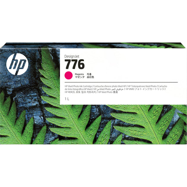 Cartucho de Tinta Original HP 776 Magenta 1L para Impresora Diseño Z9+ Pro 64"