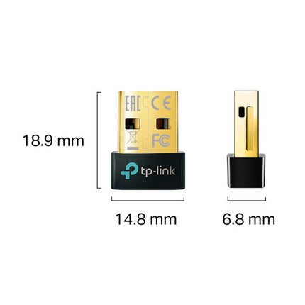 TP-Link UB500 Adaptador Bluetooth 5.0 Nano USB 2.0 Portable para Windows