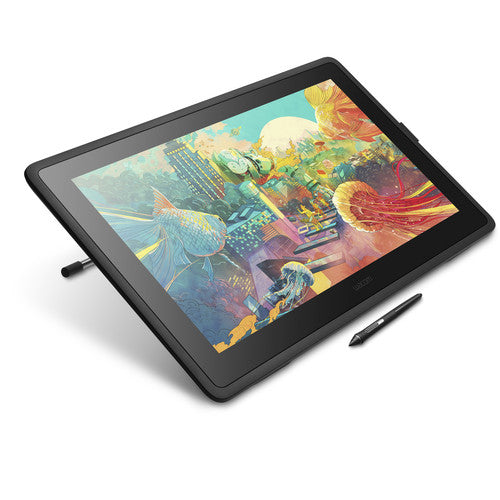 Wacom Cintiq 22 Pantalla Creativa con Área Activa 18.7x10.5 pulgadas Display táctil Full HD y Soporte Ajustable