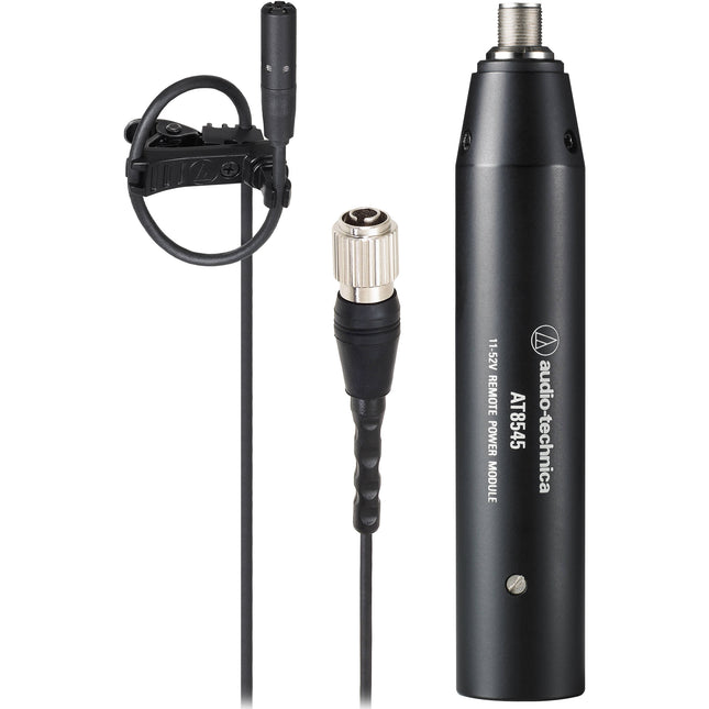 Audio-Technica BP898 Micrófono Lavalier Cardioide Subminiatura 140 dB con Módulo XLR y Clip