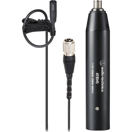 Audio-Technica BP899 Micrófono Lavalier Subminiatura Omnidireccional Sensibilidad Normal 140dB con Módulo XLR y Clip