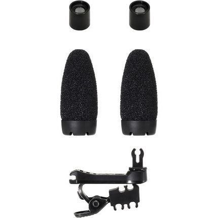 Audio-Technica BP899 Micrófono Lavalier Subminiatura Omnidireccional Sensibilidad Normal 140dB con Módulo XLR y Clip