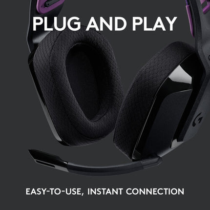 Logitech G G535 LIGHTSPEED Auriculares Inalámbricos Negro 40mm 33 Horas