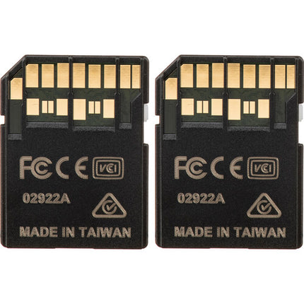 ProGrade Digital 128GB Gold Memoria SDXC UHS-II 250 MB/s 2-Pack