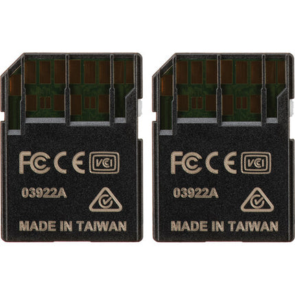 ProGrade Digital 256GB Gold UHS-II SDXC Tarjeta de Memoria 2-Pack V60 250MB/s