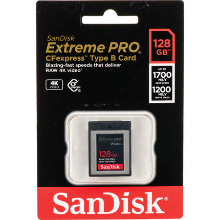 SanDisk 128GB Extreme PRO Kit Tarjetas Memoria CFexpress Type B y SDXC 1700MB/s 310MB/s