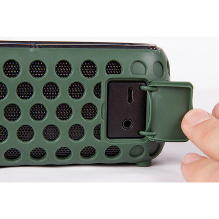 Humvee Altavoz Inalámbrico Solar Portátil 2400mAh Luz LED Resistente