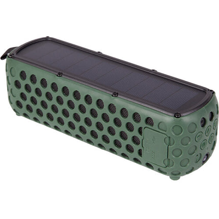 Humvee Altavoz Inalámbrico Solar Portátil 2400mAh Luz LED Resistente