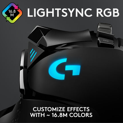 Logitech G G502 HERO Ratón Gaming USB 25600 dpi 11 botones programables