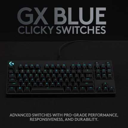 Logitech G Pro Teclado Mecánico GX Blue USB Diseño Tenkeyless RGB
