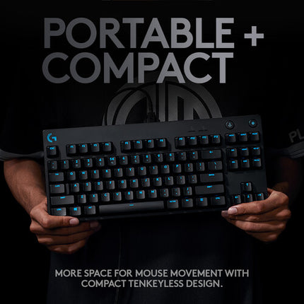 Logitech G Pro Teclado Mecánico GX Blue USB Diseño Tenkeyless RGB