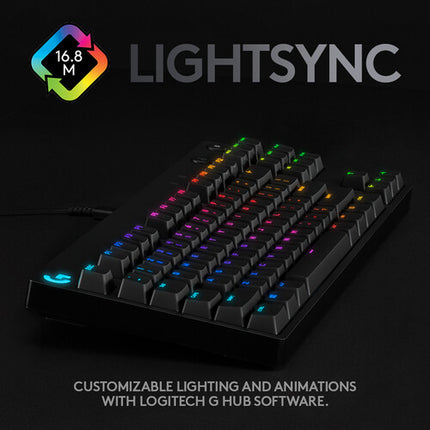 Logitech G Pro Teclado Mecánico GX Blue USB Diseño Tenkeyless RGB