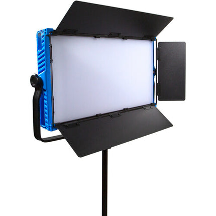 Dracast Kala Plus Series LED2000 Panel LED Bicolor 2800-6500K 2104 Lux 24.4x15.4" con Barndoors y Estuche