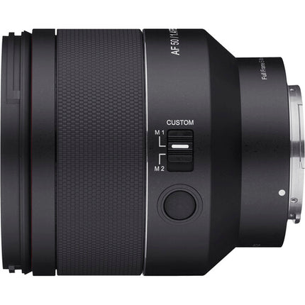 Samyang AF 50mm f1.4 FE II Objetivo para Sony E Formato Completo 11 Elementos 9 Laminas