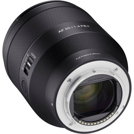 Samyang AF 50mm f1.4 FE II Objetivo para Sony E Formato Completo 11 Elementos 9 Laminas