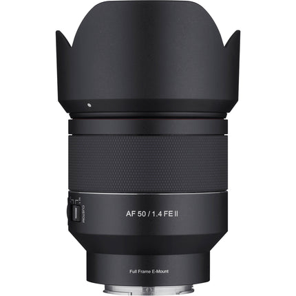 Samyang AF 50mm f1.4 FE II Objetivo para Sony E Formato Completo 11 Elementos 9 Laminas