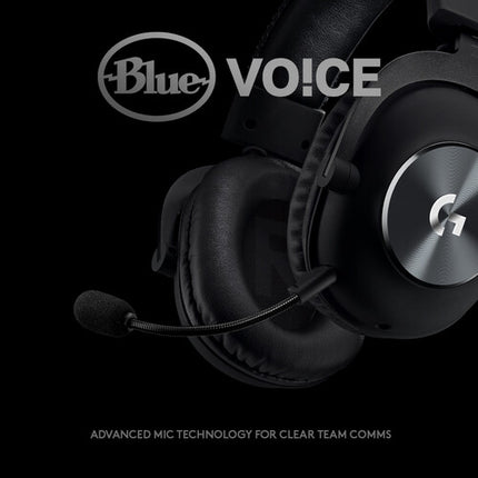 Logitech G PRO X Auriculares Gaming Drivers 50mm Sonido Surround 7.1