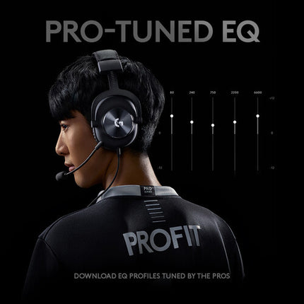 Logitech G PRO X Auriculares Gaming Drivers 50mm Sonido Surround 7.1