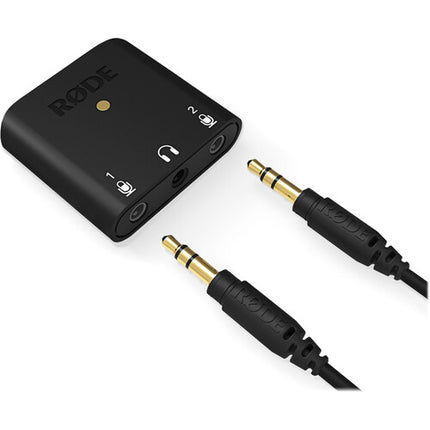 RODE AI-Micro Interfaz de Audio USB-C 24-Bit 48 kHz 2 Entradas Micrófono