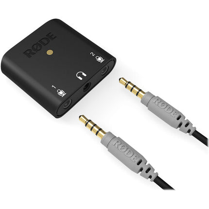RODE AI-Micro Interfaz de Audio USB-C 24-Bit 48 kHz 2 Entradas Micrófono